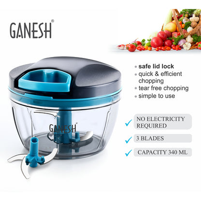 8106 Ganesh Wonder Chopper Grey (470ml)